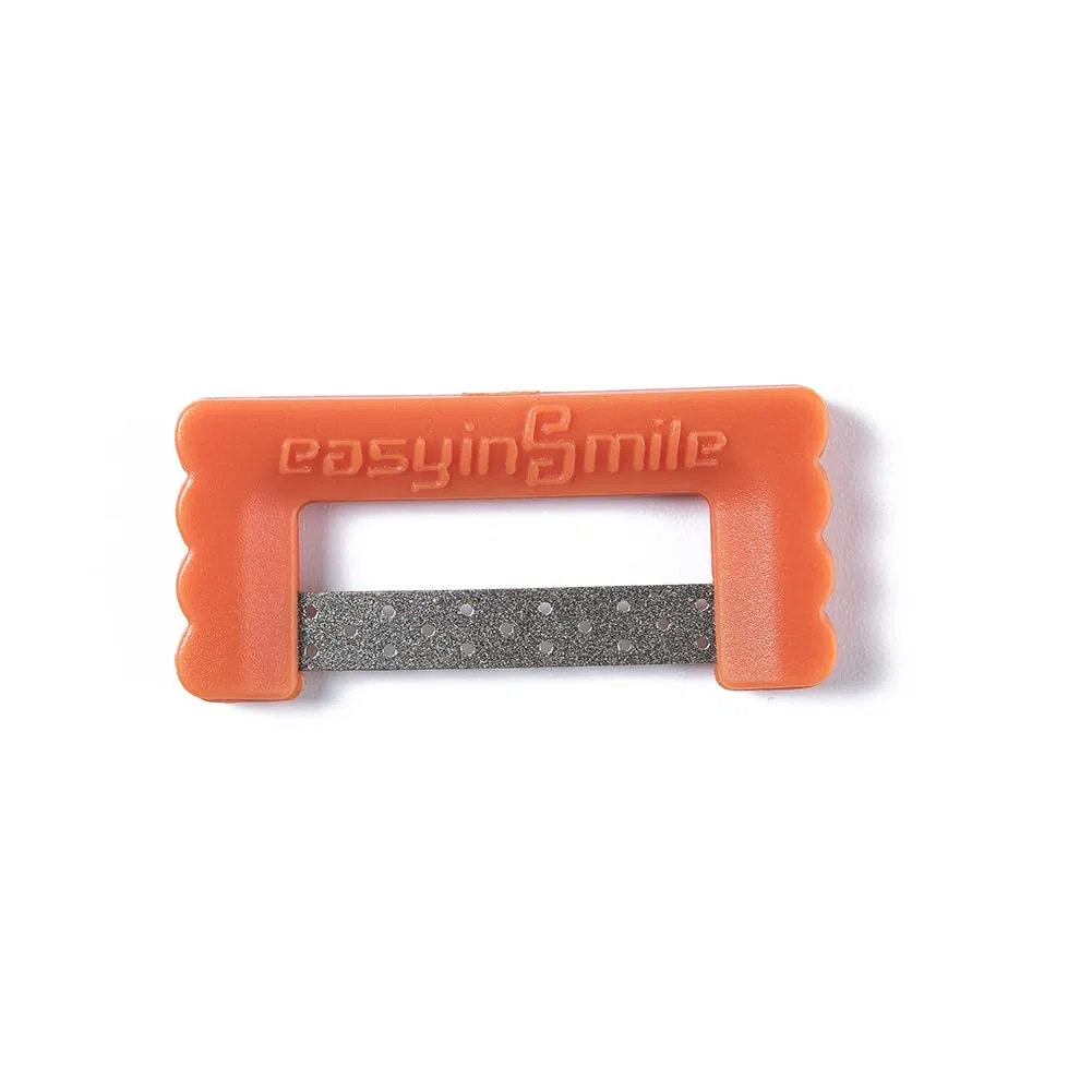 EASYINSMILE - Kit de reducción interproximal para ortodoncia dental, tiras esmaltadas, 10 unidades