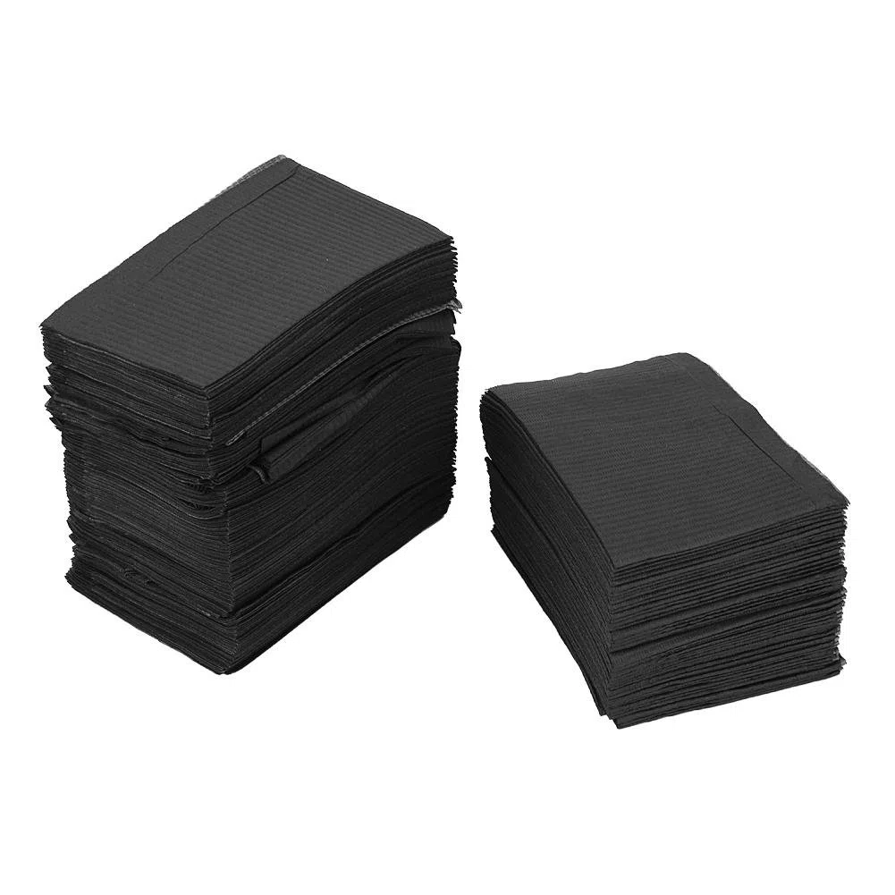 125pcs almohadilla para limpiar tatuajes, paño desechable Manteles de papel impermeables Estera Hojas de doble capa Manteles de papel personales Hojas de estera Accesorios para tatuajes