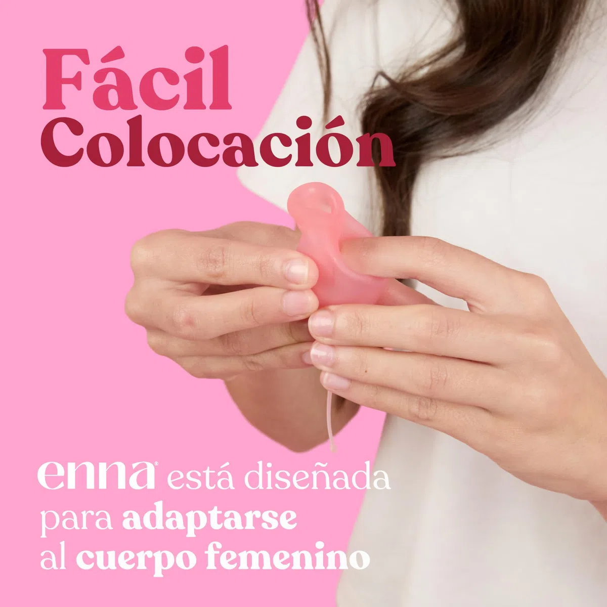 Enna cycle Starter Kit EASY 2 copas menstruales + Aplicador + Caja esterilizadora y transportadora