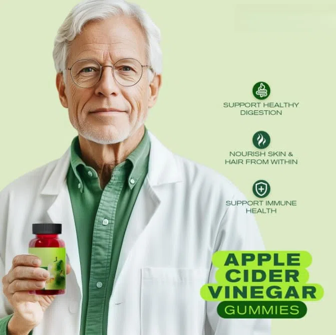Gomitas de vinagre de sidra de manzana Multivitamina B12: apoya el bienestar diario y el aumento del metabolismo