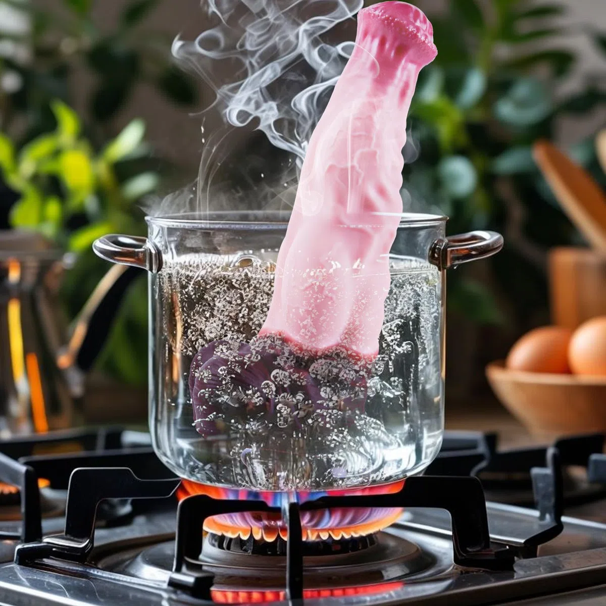 Dildo gigante con nudos de caballo de 29 cm, dildo grueso de fantasía de silicona,pene monstruoso realista XXL con punto G y ventosa, tapón anal largo de nudo de perro sobredimensionado parejas y gays