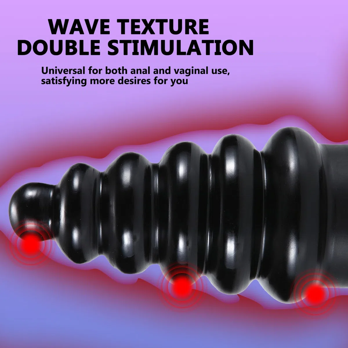 BDSMJOY Buttplug Analdildo XXL Consolador gigante, tapón anal grande con ventosa, cuentas anales Juguetes anales sexo extremo Expansor anal Juguete sexual de fisting