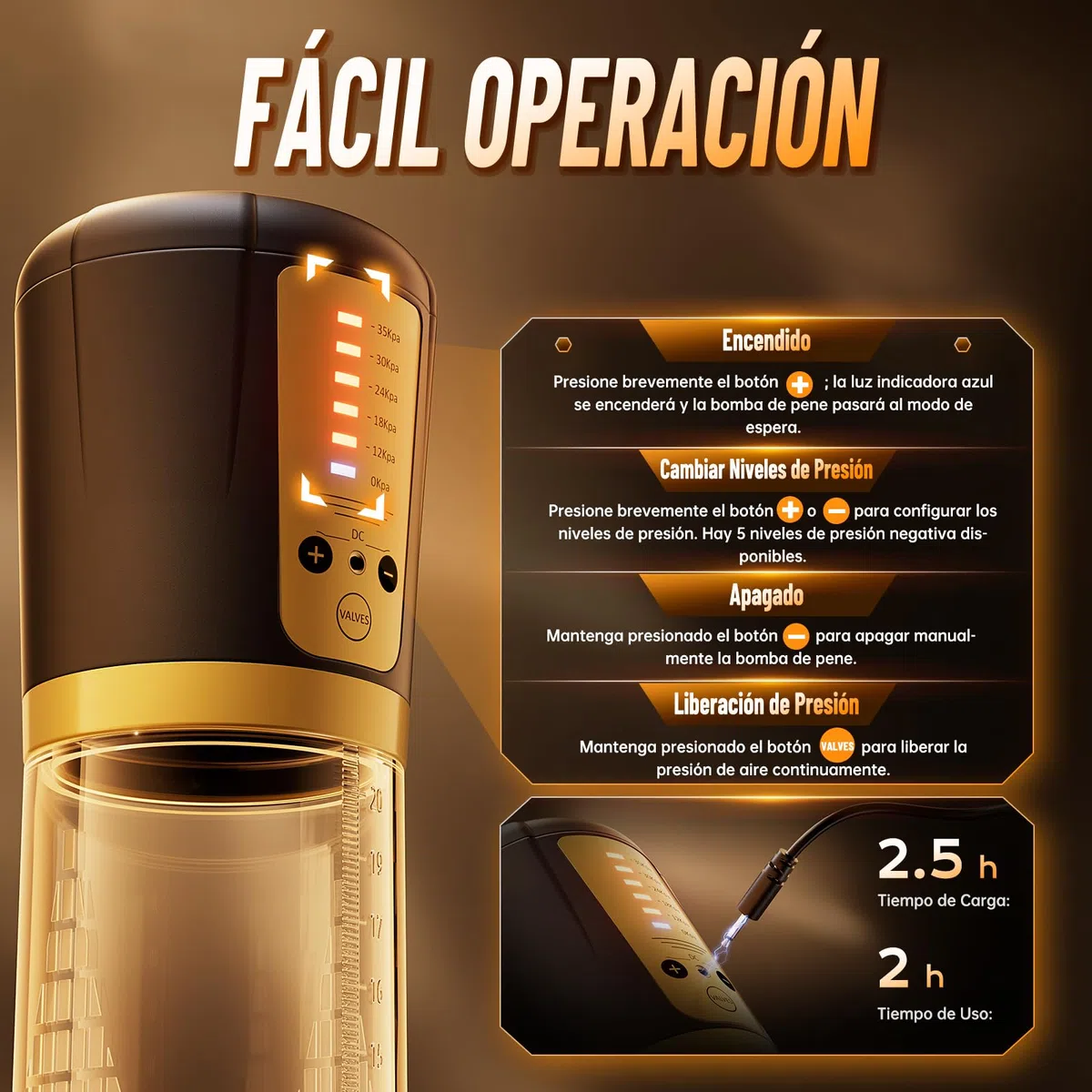 Bomba de Pene Masturbador Juguetes Sexuales - Masturbádores Masculino Electrónico Con 5 Modos de Succión Fuertes y 3 Fundas de Silicona Alargador de Pene Sex Toys Juguetes Eróticos para Hombre Pareja