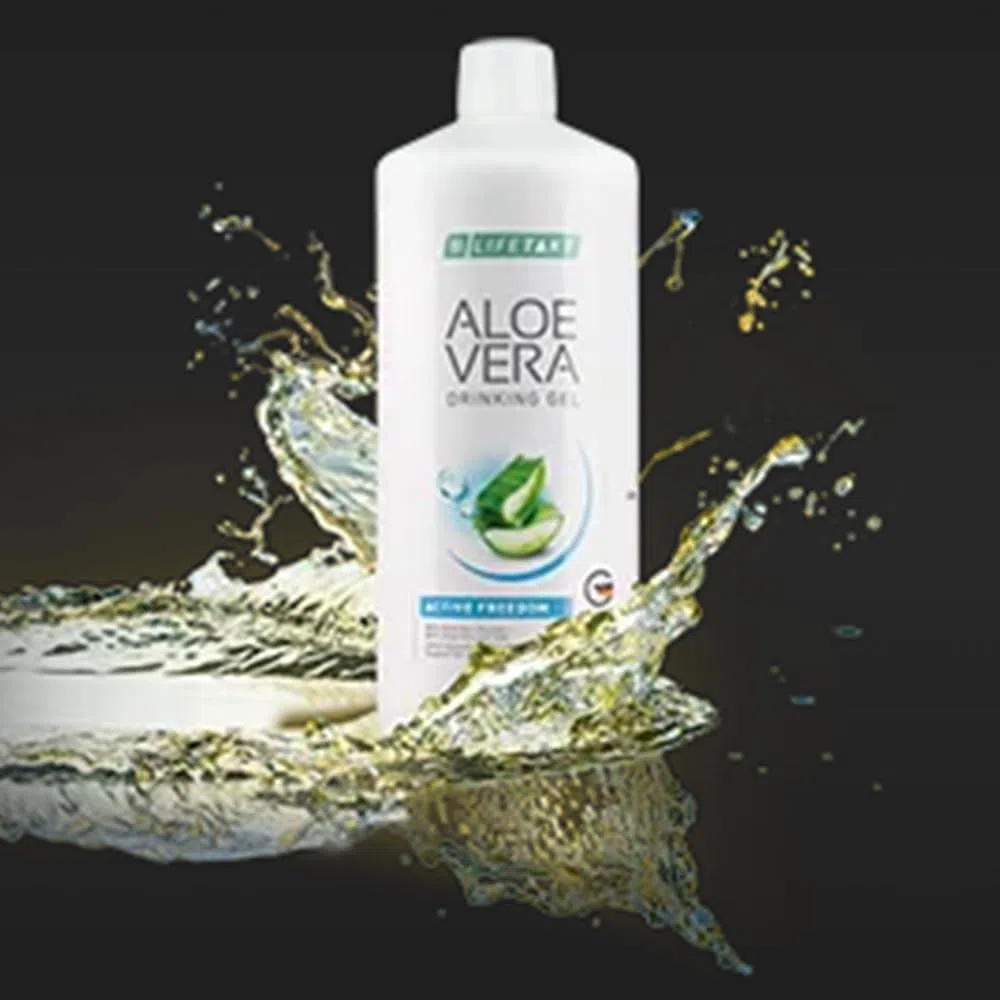 ALOE VERA GEL BEBIBLE FREEDOM, DRINKING GEL ACTIVE FREEDOM, 1000 Ml. Bebida, Jugo, Zumo, Sin Pasteurizar, Sin Edulcorantes, Ayuda a la Salud Gastrointestinal, Sistema Inmunitario y ante la Fatiga
