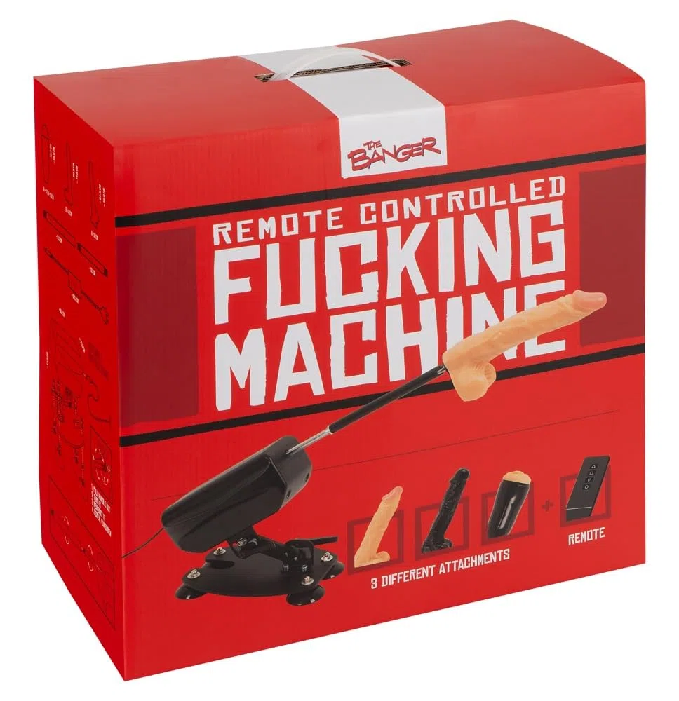 The Banger RC Máquina de follar Negro One Size