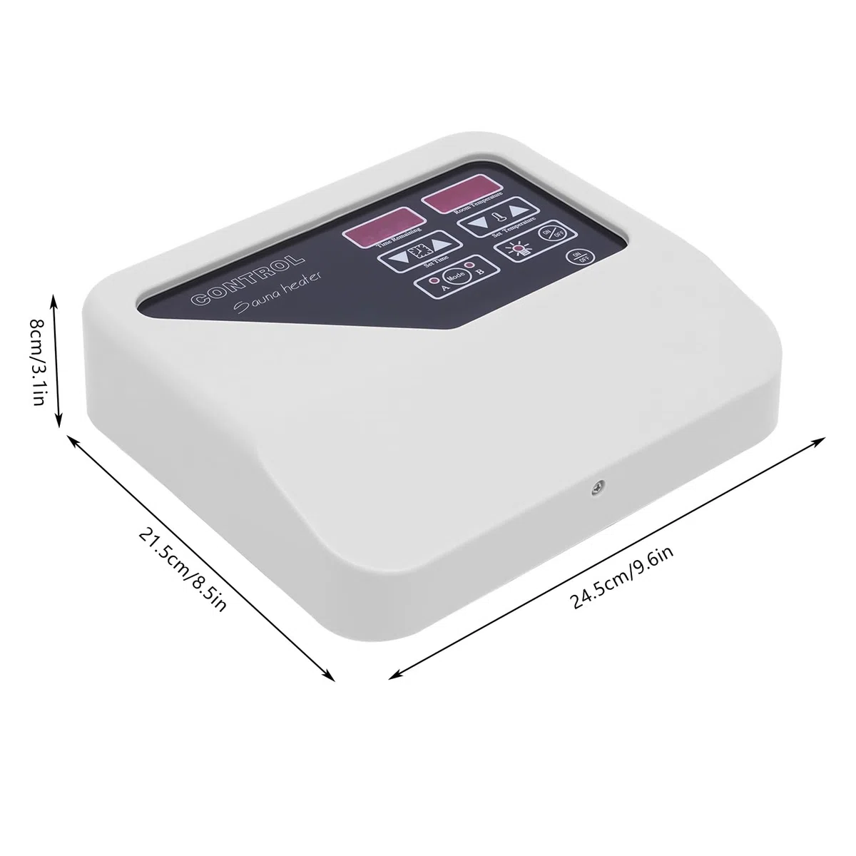 Sauna - Controlador externo para sauna de 3 – 9 kW, dispositivo de control de sauna, 220 V, con sensor de temperatura, para sauna en casa y ocasiones comerciales