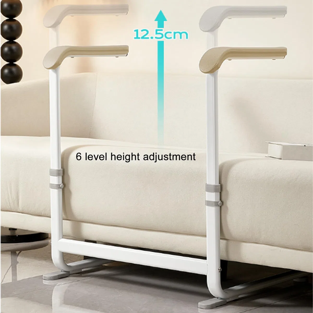 Asistente de Soporte para Silla, Asistente de Elevación de Silla para Personas Mayores, Barra de Apoyo para Personas Mayores, Ayuda para la Movilidad en la Vida Diaria