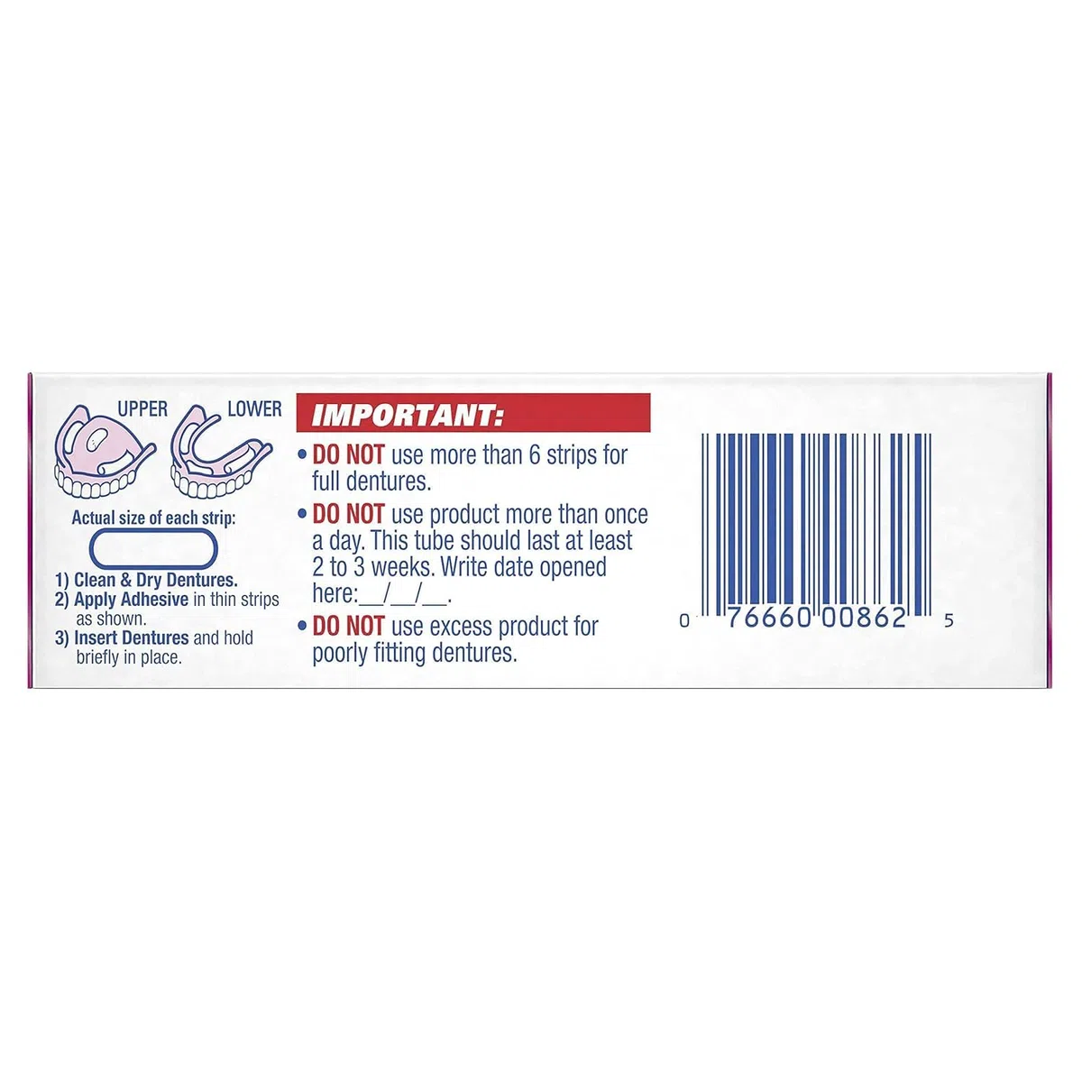 Fixodent Crema adhesiva para prótesis dental original 21 g (Paquete de 12)