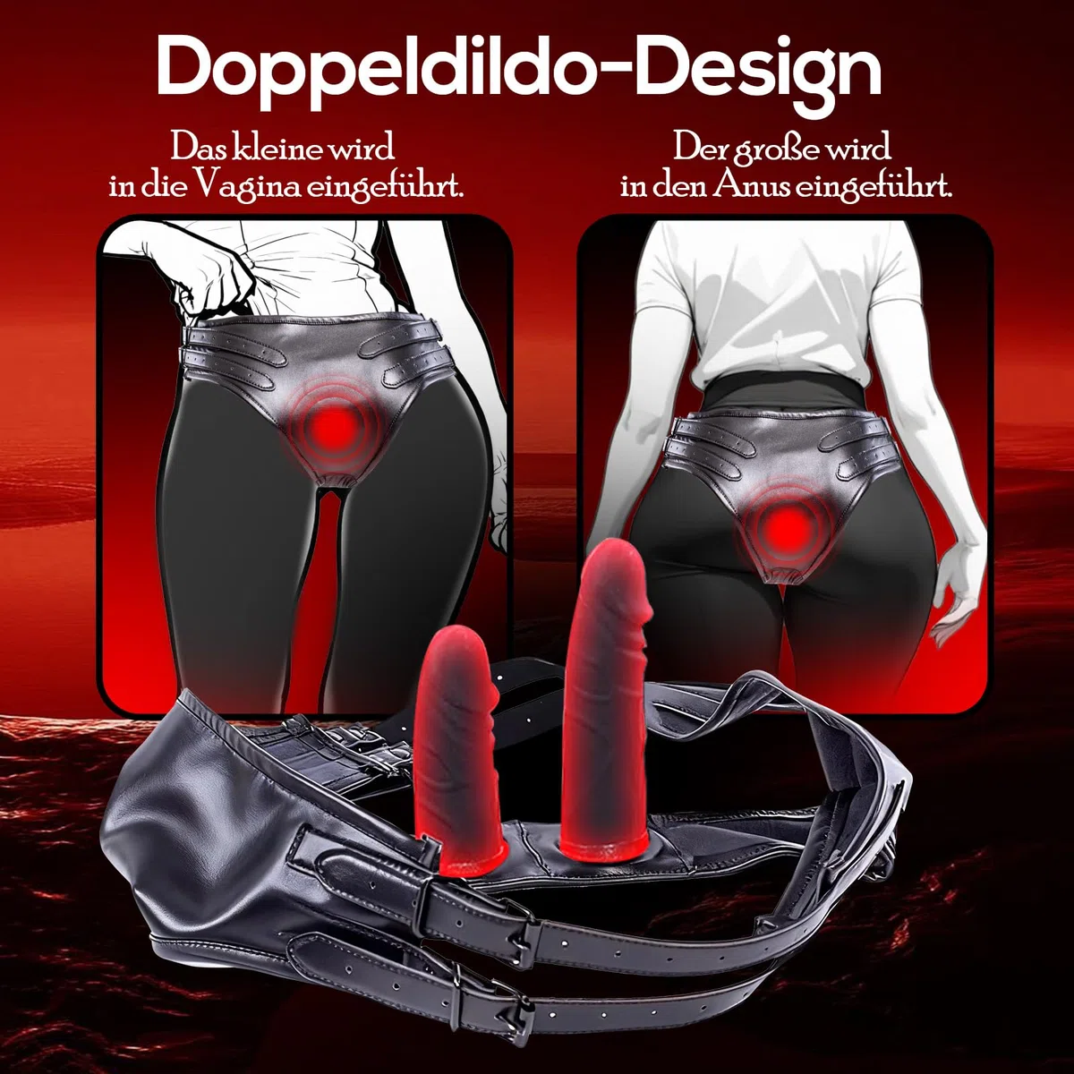 Braguitas de látex con consolador Anal, cinturón castidad, Bragas consolador, Pantalones y tapón, consoladores Correa, Correa para Mujeres, Parejas, Mujeres