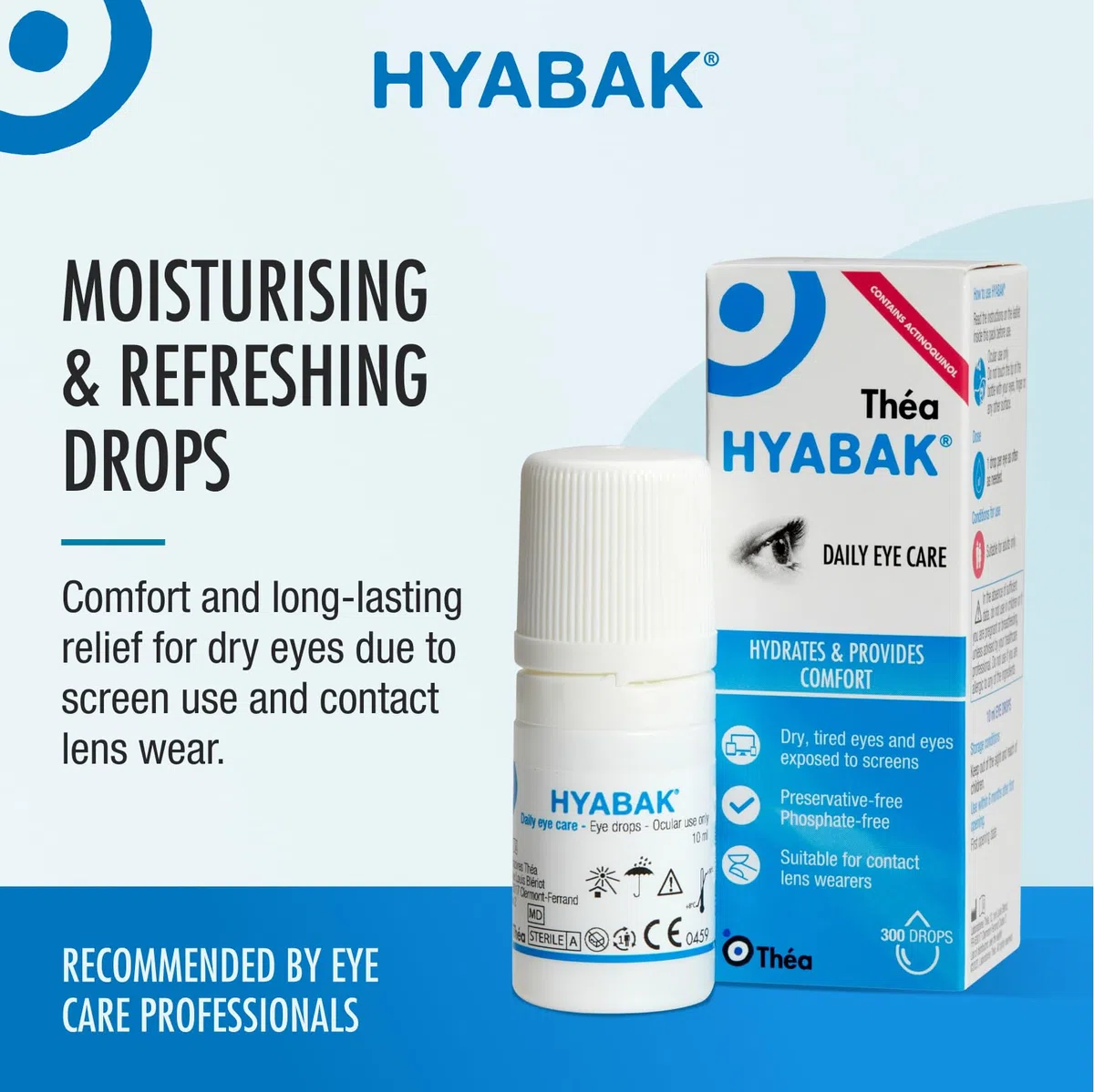 Thea Hyabak Colirio, 10 ml