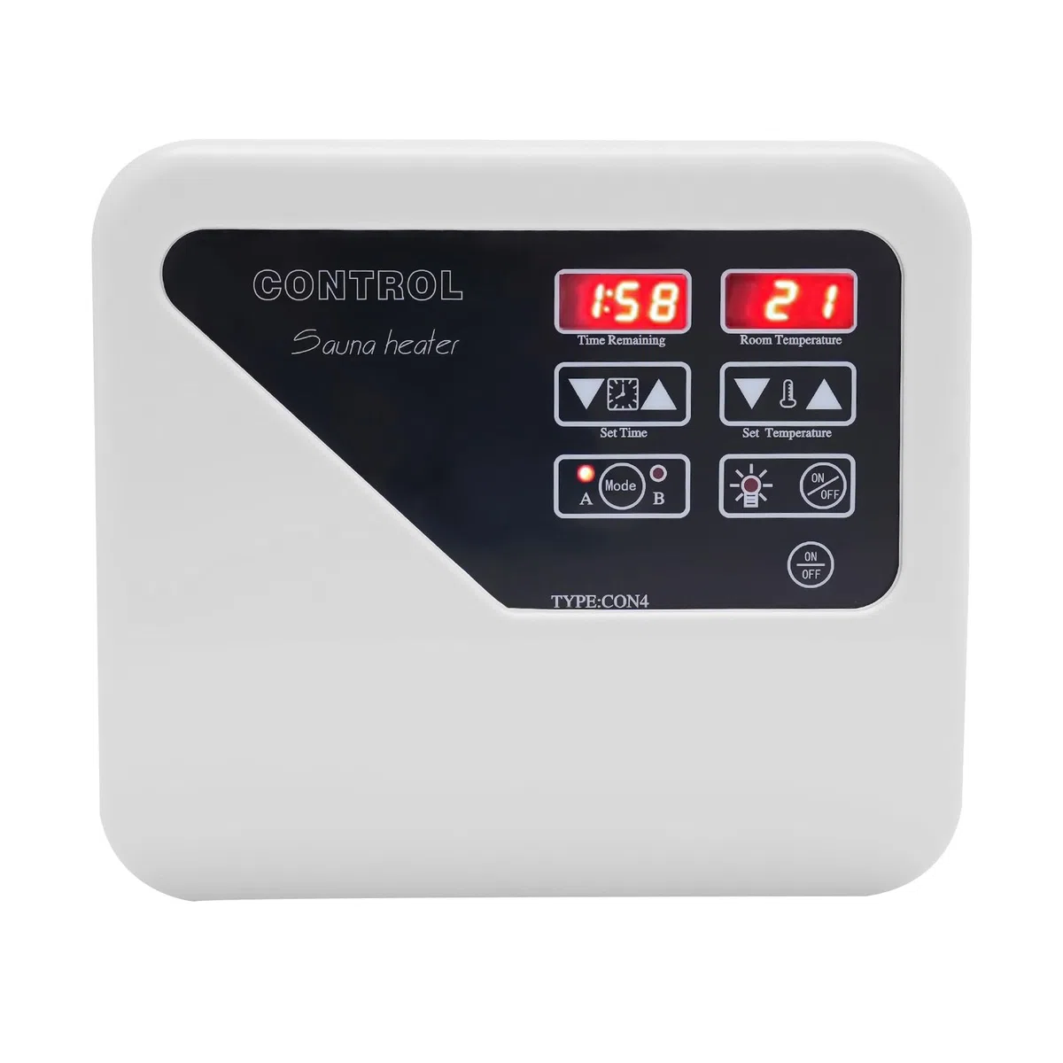 Sauna - Controlador externo para sauna de 3 – 9 kW, dispositivo de control de sauna, 220 V, con sensor de temperatura, para sauna en casa y ocasiones comerciales
