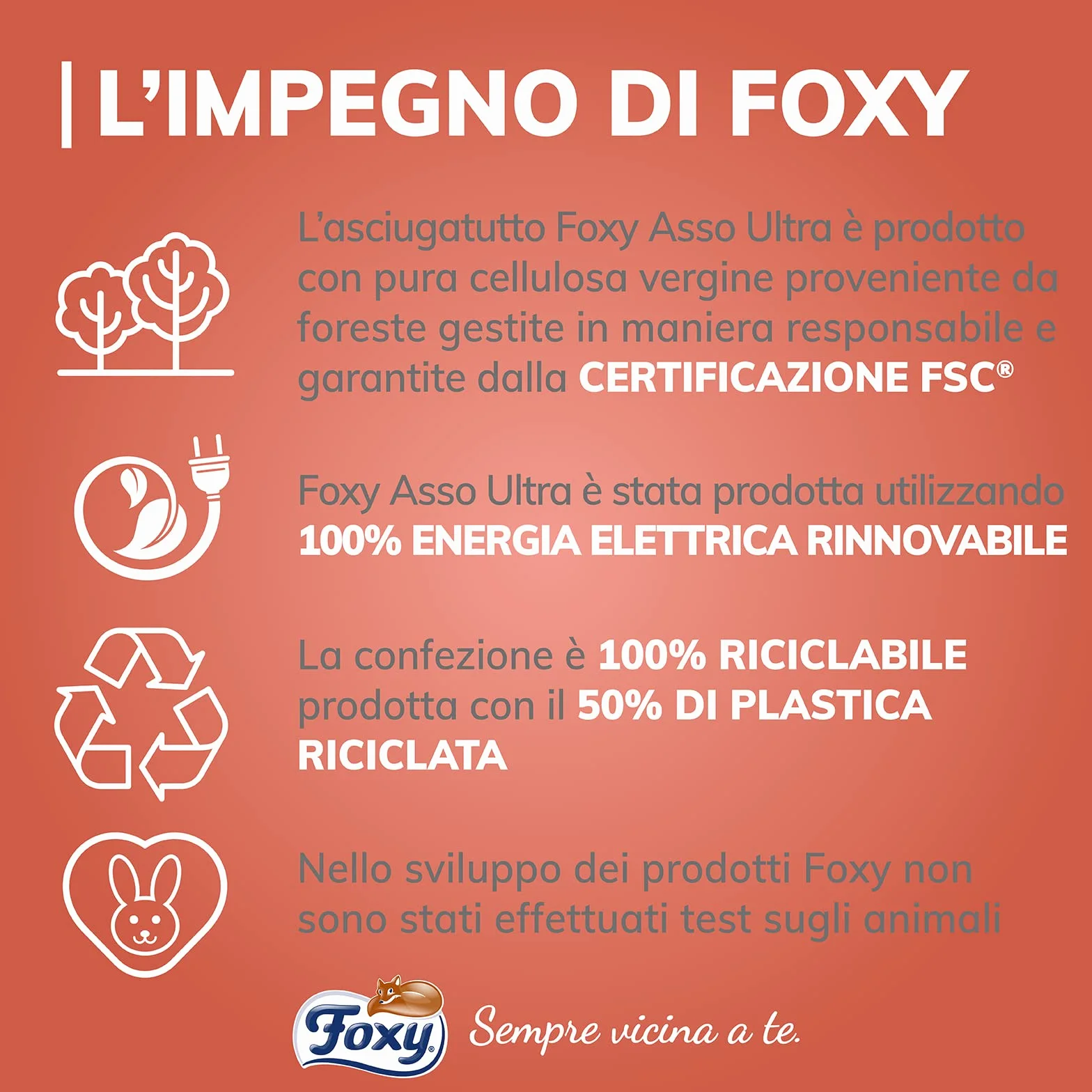 Foxy As Ultra | Secador de 24 rollos | Velos Plus+ Absorbentes y Resistentes | Decorado|100% Energía Eléctrica Renovable | Embalaje reciclable fabricado con plástico reciclado