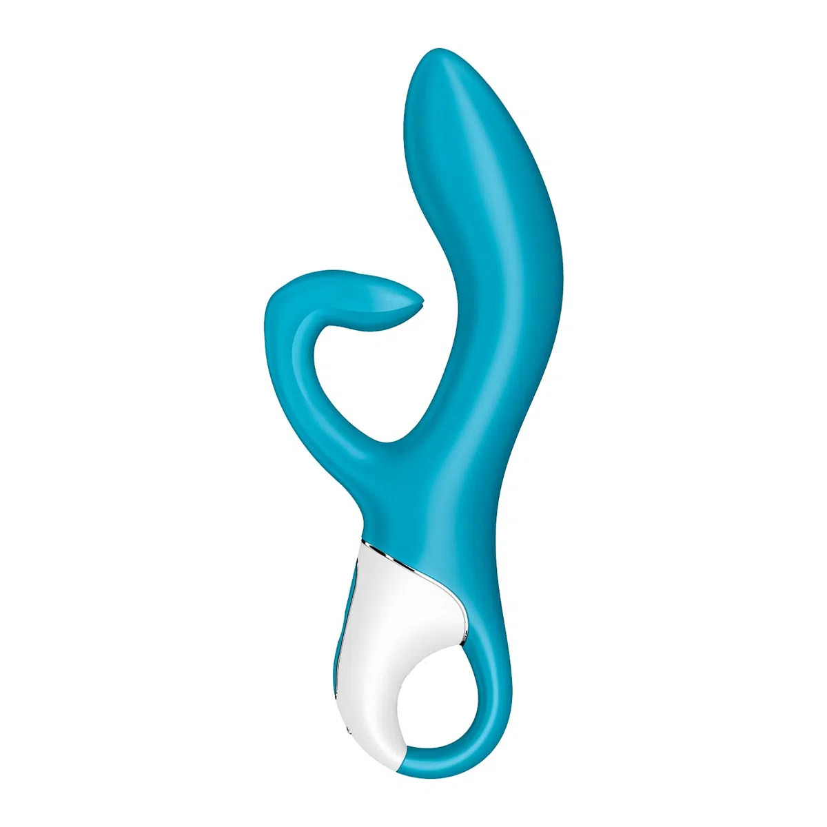 Satisfyer Embrace Me Vibrador Conejito | 2 Motores Potentes y Flexibles | Consolador Ergonómico Estimulador de Clítoris | Recargable y Resistente al Agua (IPX7) | Juguetes Sexuales para Mujer