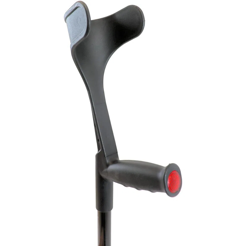 KMINA Muletas Adulto Plegables Fibra de Carbono (x2 uds), Altura Regulable, Mujer y Hombre - Fabricado en España - KMINA PRO