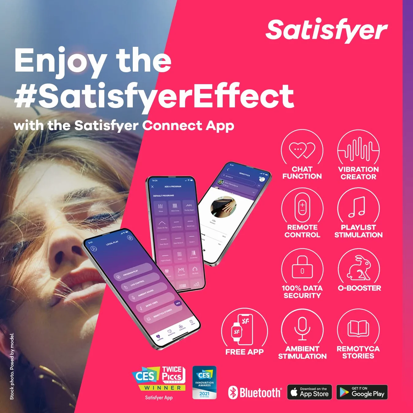Satisfyer Pro 2 Succionador Clítoris Generation 3 Vibrador Connect App | Vibrador Ondas de Presión | Estimulación intensa de Clítoris con Liquid-Air | Juguetes sexuales para Mujeres