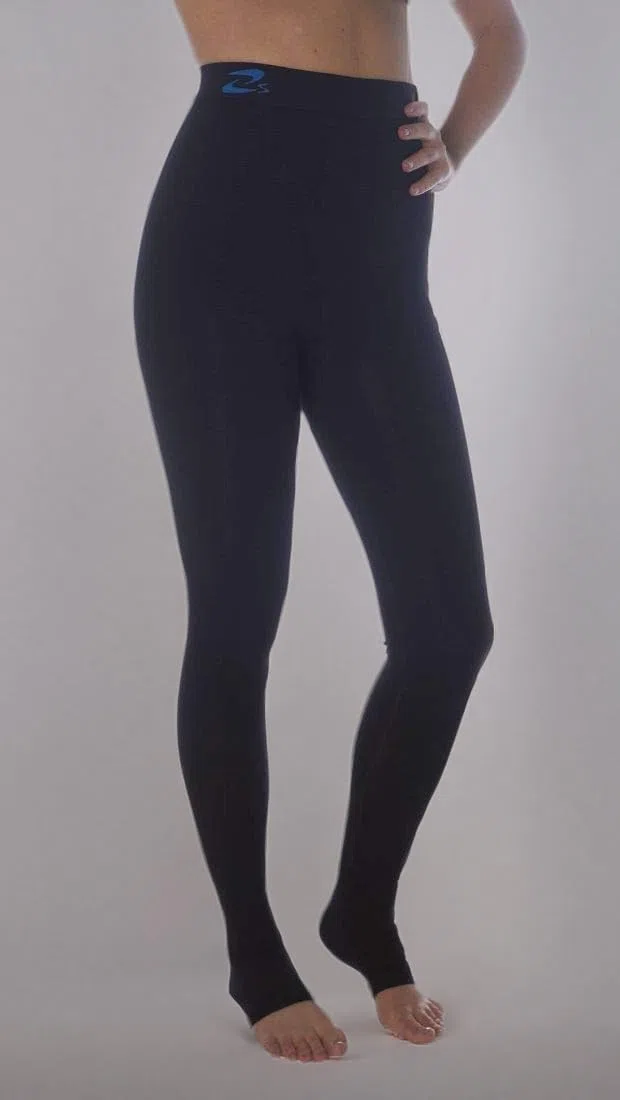 CzSalus Pantalón, Mallas adelgazantes de compresión K1 para lipedema y linfedema