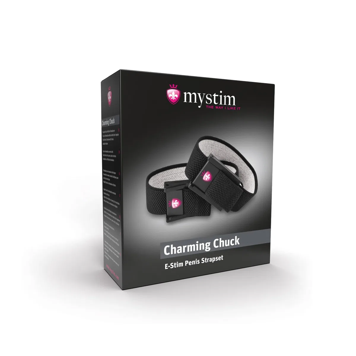 Mystim Charming Chuck Black - 1 unidad