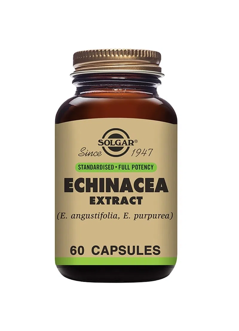 Solgar Echinacea Plant Extract - 60 Capsules