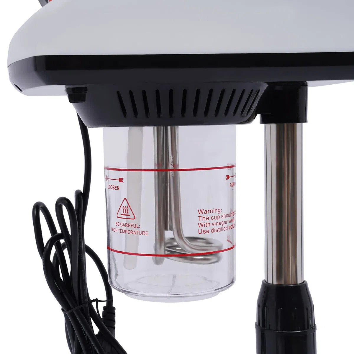 Vaporizador Facial Profesional 750W – Ozono Vaporizador para Limpieza Facial, Hidrafacial Spa, Nano Vapor Cara Altura Ajustable, Equipo de Estética para Sauna Facial y Cuidado de Belleza