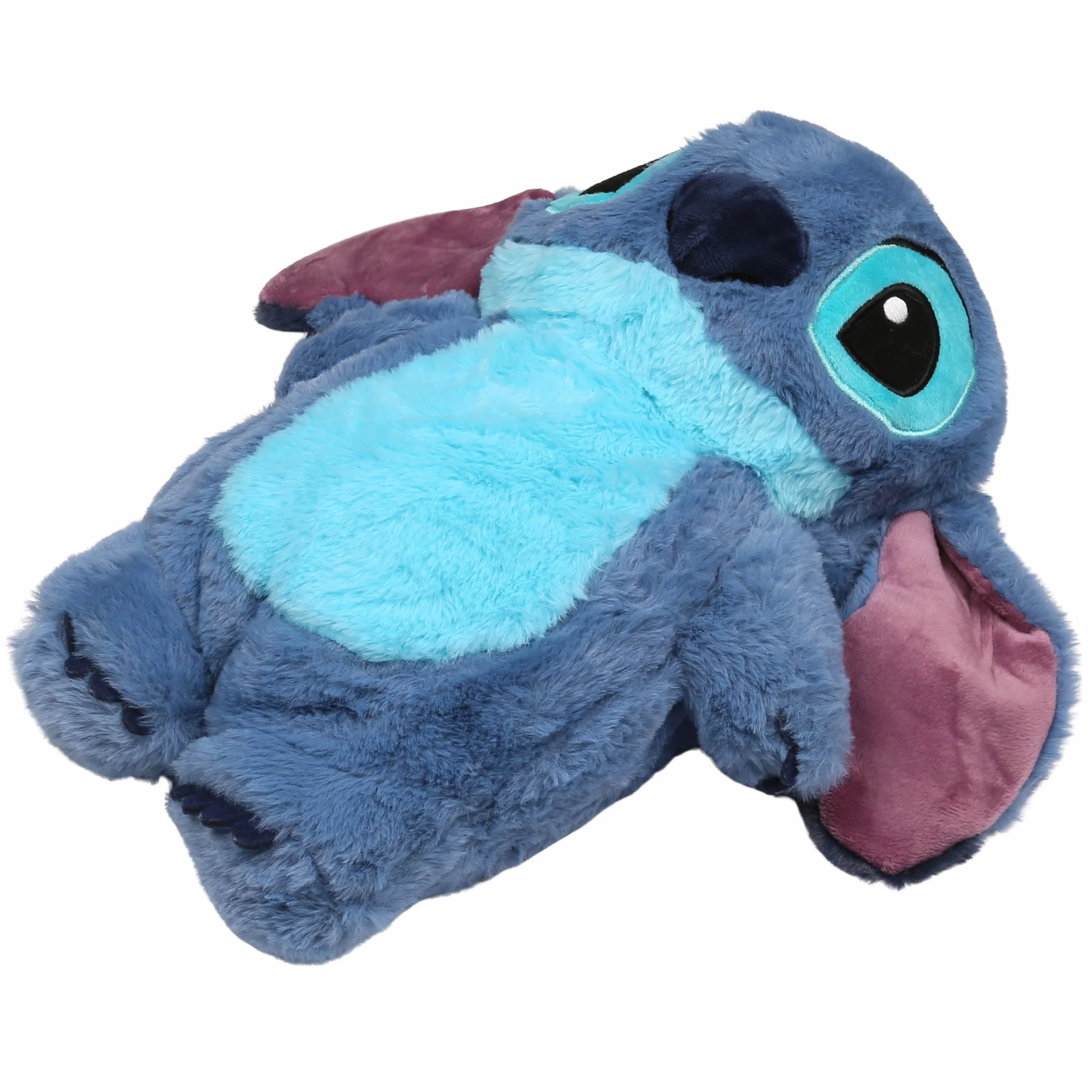 DISNEY Stitch Bolsa de agua caliente de goma con funda SUAVE, GRANDE Calentador con funda para agua, Mascota 750 ml (Stitch)