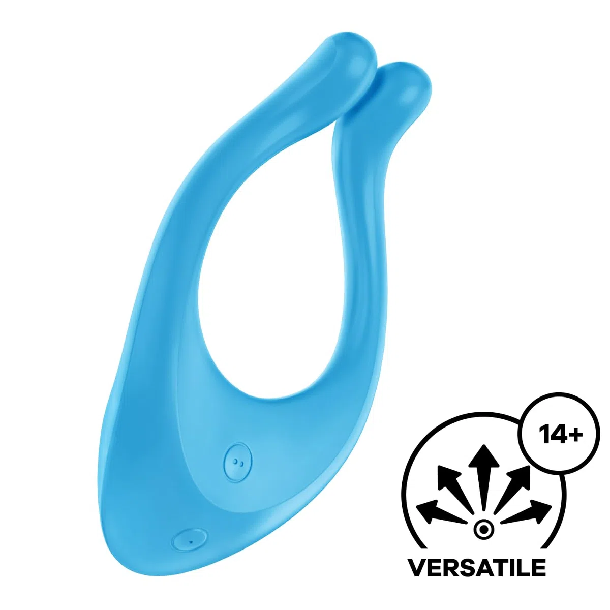 Satisfyer Partner Multifun Vibrador Multifunción | Juguetes sexuales potente | 14 Opciones de Uso y 100 Combinaciones Vibratorias | 3 Motores | Juguetes eróticos para Pareja sexuales