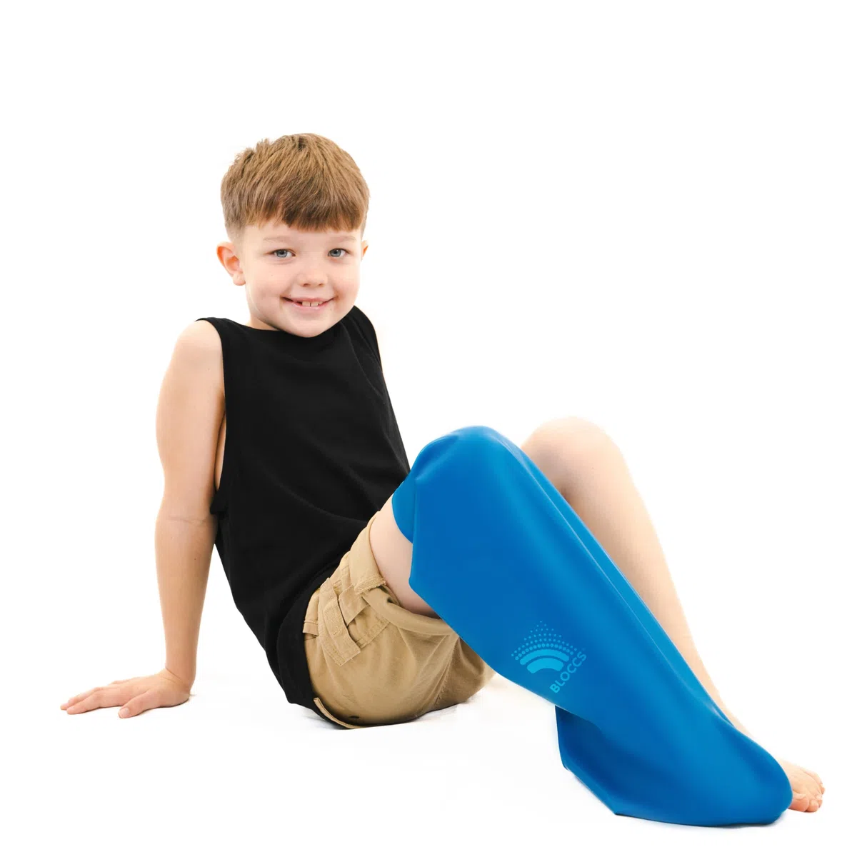 Bloccs Protector para pierna enyesada 100% impermeable – ducha, baño y natación – ideal para nadar en vacaciones – pierna niño unisex duradero – #CL78-M - Mediano