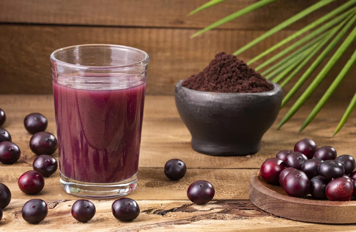 Ponthier Puré de fruta de acai orgánico, 3 x 1 kg, puré de bayas de acai de la Amazona, sin colorantes ni conservantes, para boles de acai, batidos de acai, helados, postres, gachas (3 unidades)