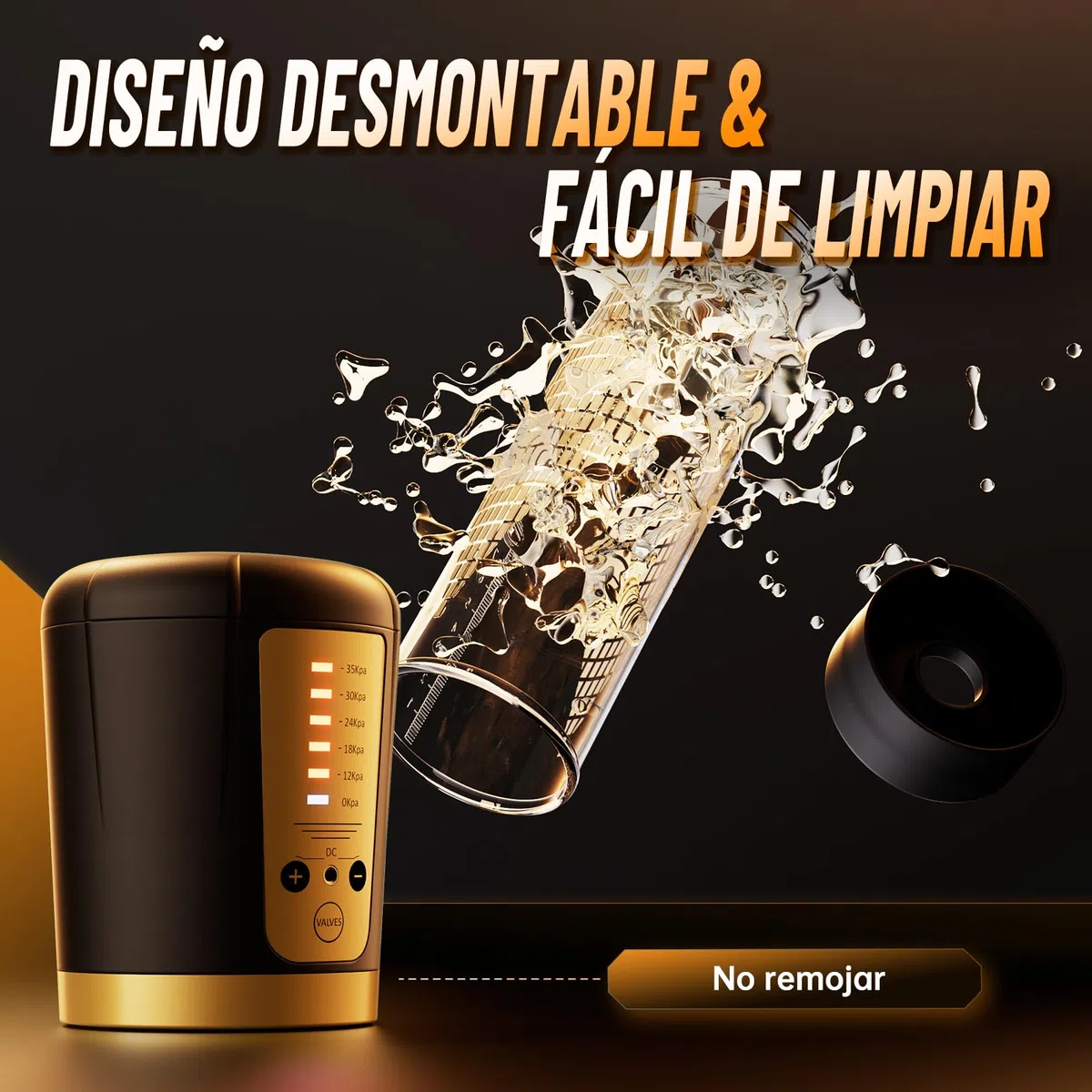 Bomba de Pene Masturbador Juguetes Sexuales - Masturbádores Masculino Electrónico Con 5 Modos de Succión Fuertes y 3 Fundas de Silicona Alargador de Pene Sex Toys Juguetes Eróticos para Hombre Pareja