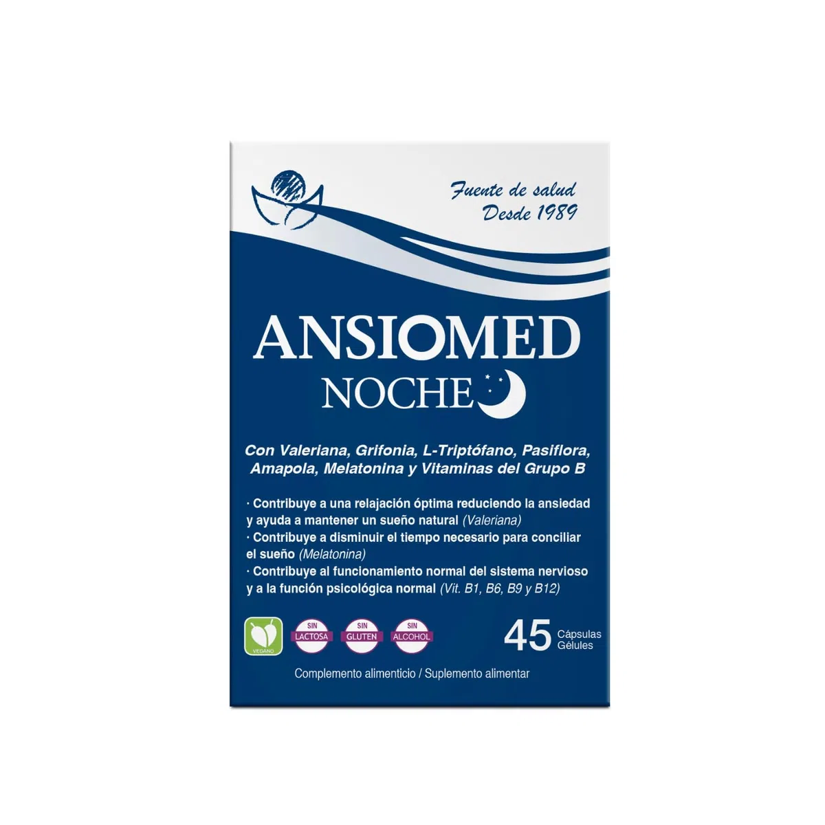 Pack Especial Ansiomed Día y Noche - Ansiomed Mente Positiva + Noche- Ayuda a un Estado de Ánimo Positivo en Momentos de Estrés y Contribuye a la Relajación Óptima