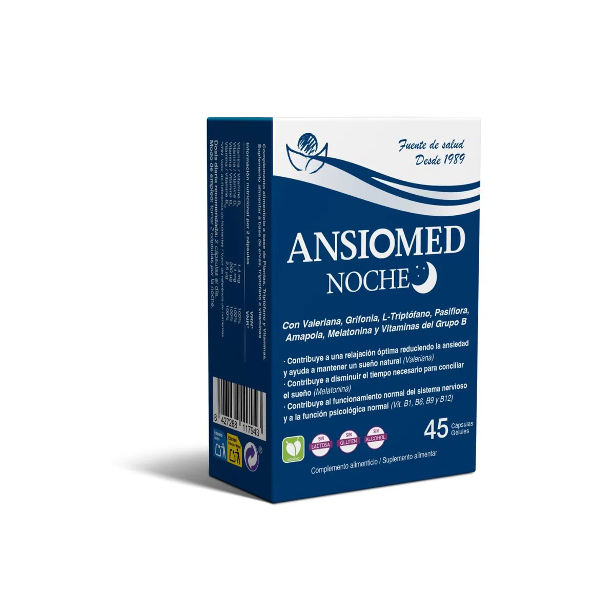 Pack Especial Ansiomed Día y Noche - Ansiomed Mente Positiva + Noche- Ayuda a un Estado de Ánimo Positivo en Momentos de Estrés y Contribuye a la Relajación Óptima