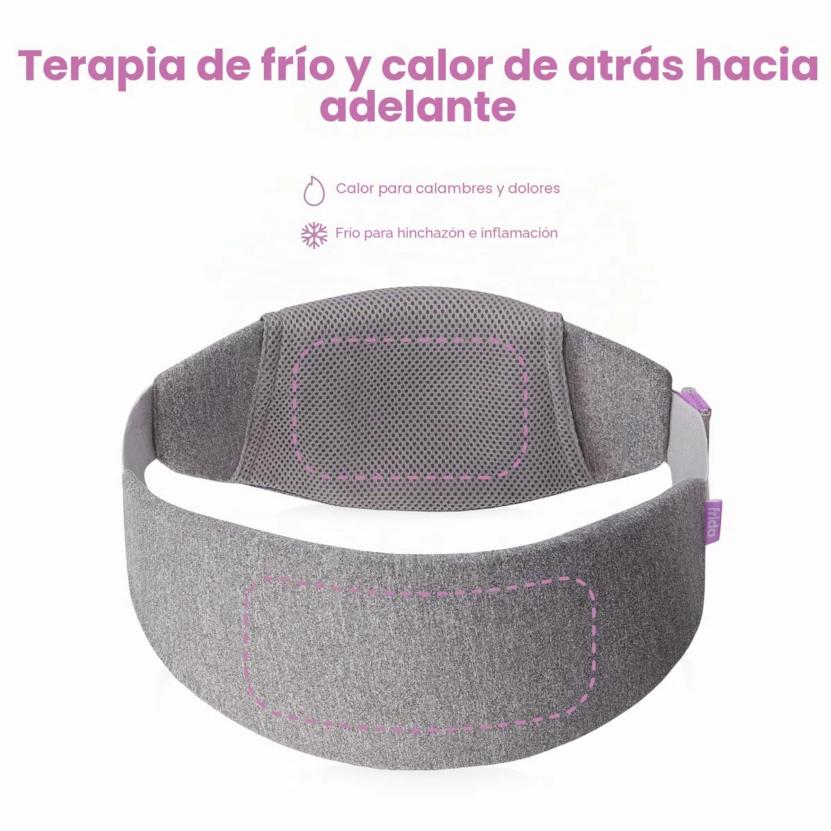 Frida Mom Banda de Recuperación de Cesárea | Protector de Incisión Postoperatoria con Terapia de Calor y Frío | Soporte Abdominal Postparto