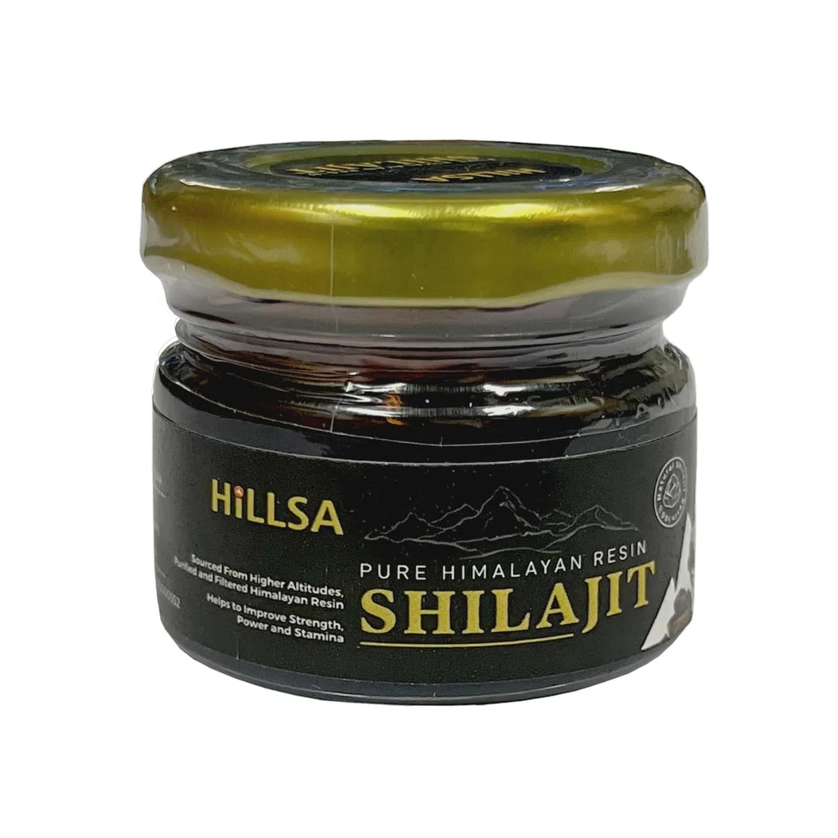Shilajit puro del Himalaya original 100% natural para hombres y mujeres, probado con más de 85 oligoelementos y ácido fúlvico rico de 20 g