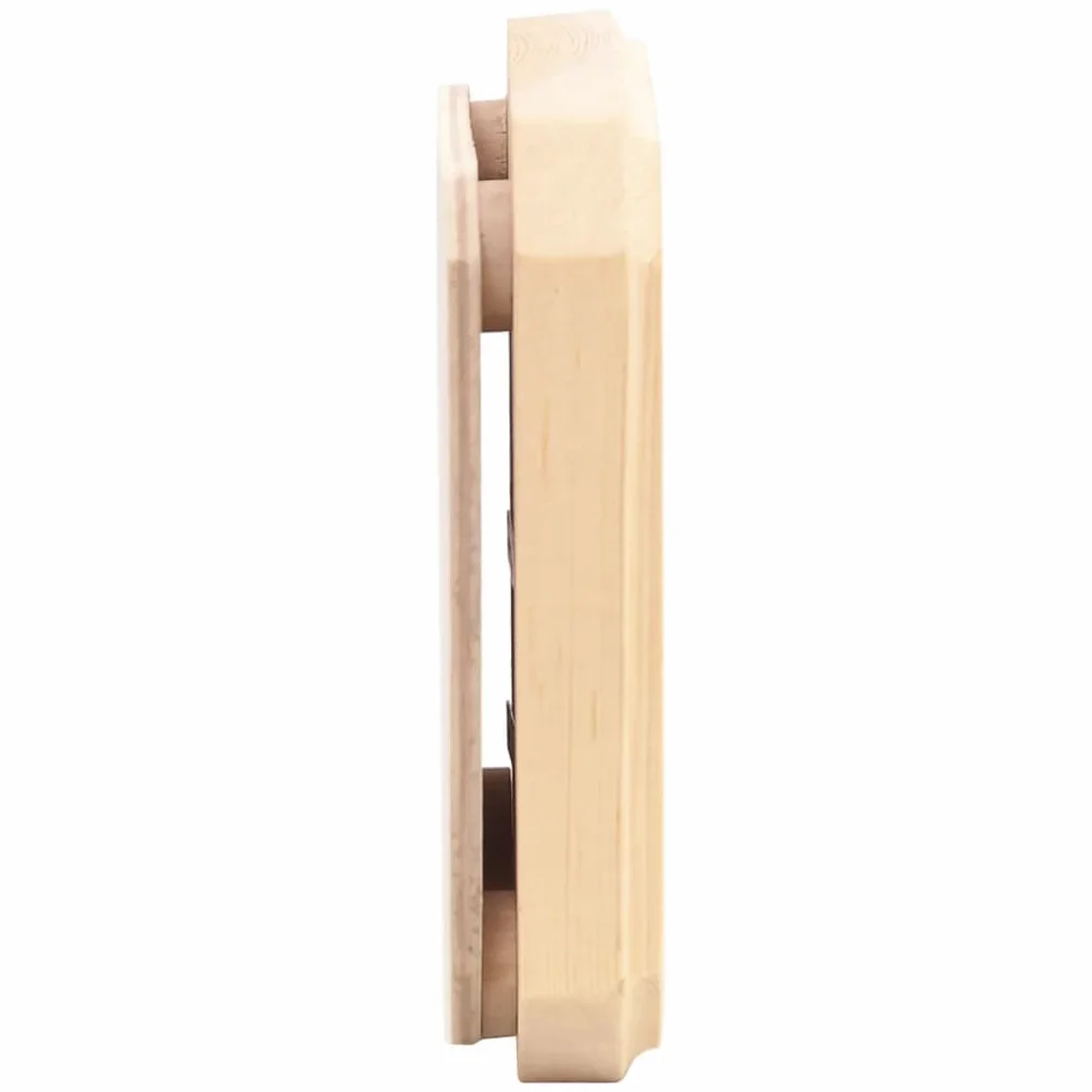 vidaXL Higrotermógrafo y Reloj de Arena para Sauna 2 en 1 SPA Baño Hogares Accesorio Temporizador Termómetro Sala de Vapor Madera Pino