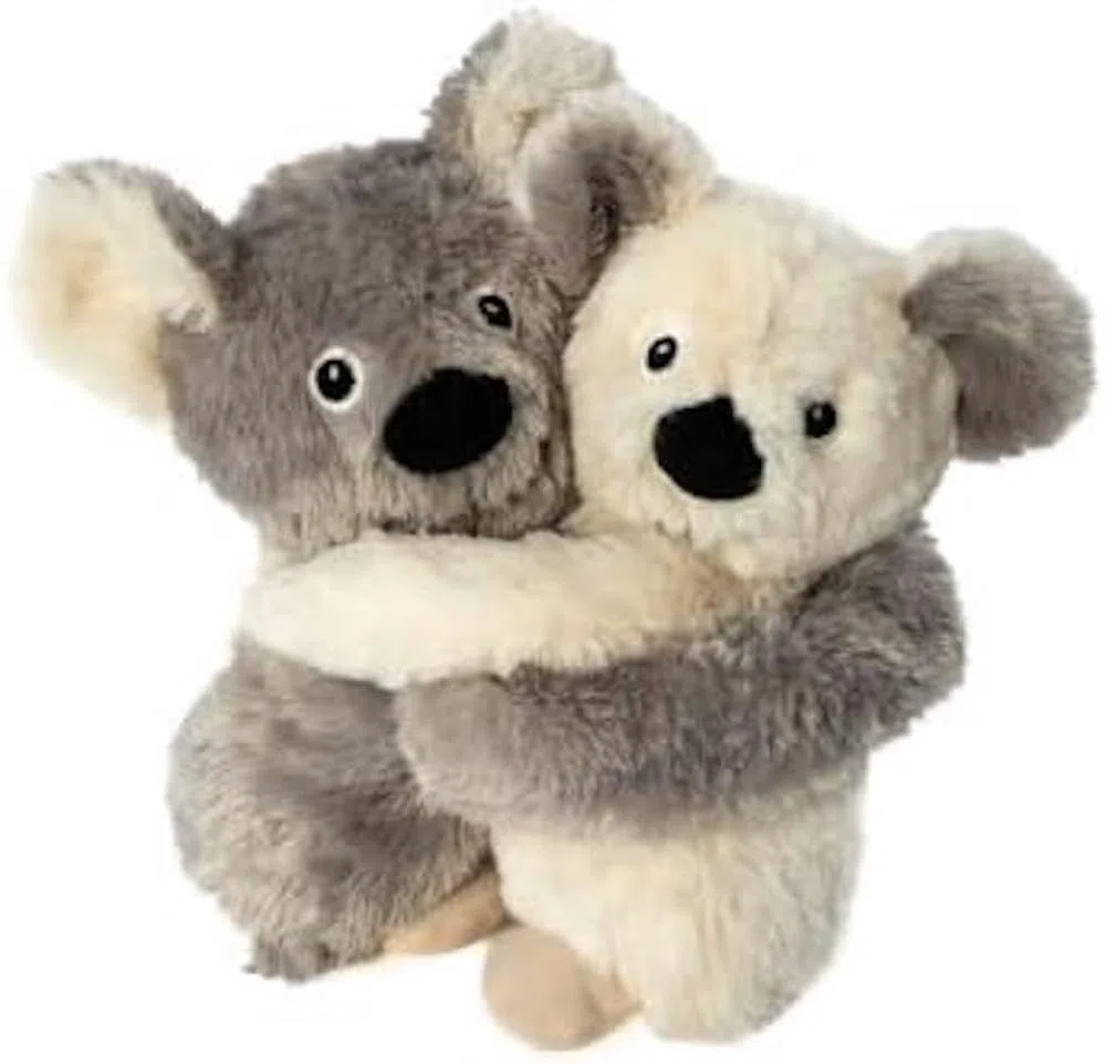 Habibi Koalas - Cojín térmico prémium para niños y adultos, 2 unidades, relleno de mijo extraíble, para calentar microondas y horno