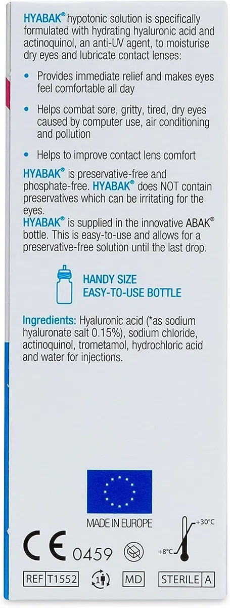 Thea Hyabak Colirio, 10 ml