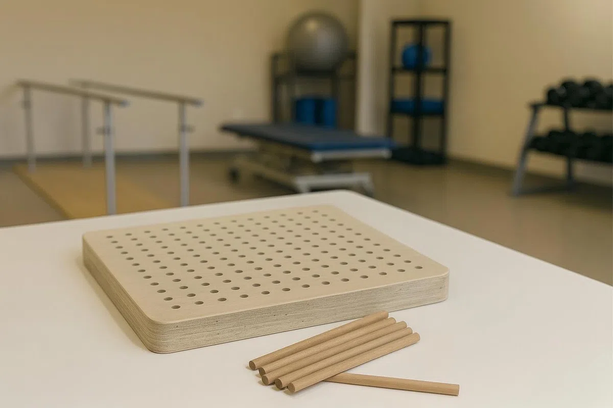 Genérico Tabla Canadiense de Rehabilitación para Hombro y Brazo, Movilidad Articular y Ejercicio Terapéutico en Casa, Madera Natural