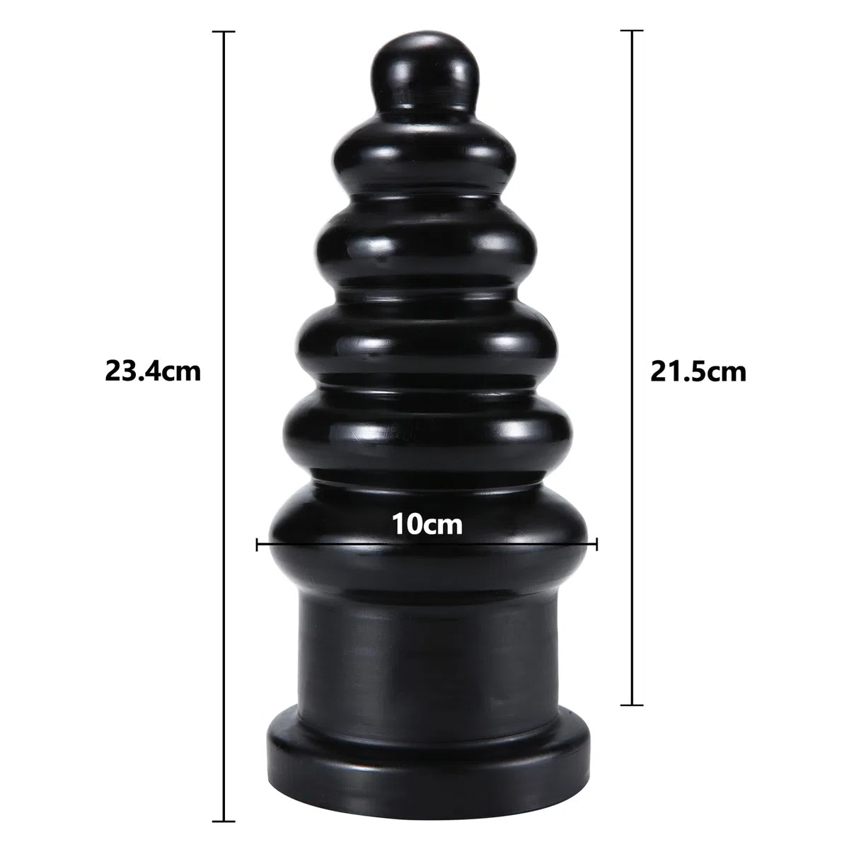 BDSMJOY Buttplug Analdildo XXL Consolador gigante, tapón anal grande con ventosa, cuentas anales Juguetes anales sexo extremo Expansor anal Juguete sexual de fisting
