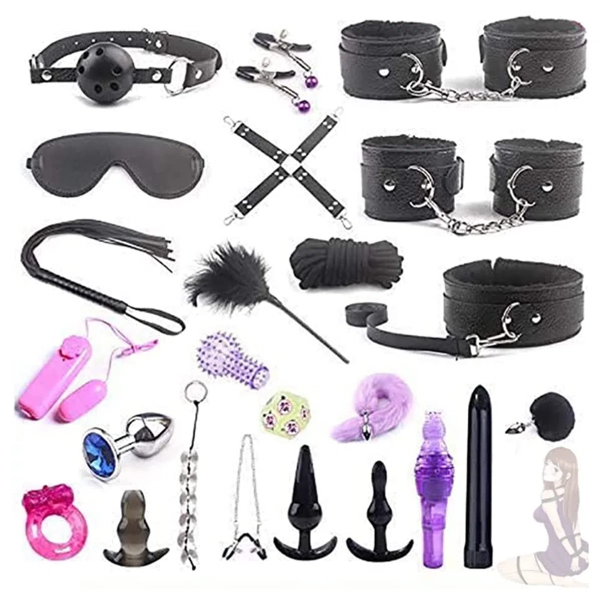 Exquisito Yoga de Cuero 24 Piezas Conjunto Deportivo Integral para Adultos que practican yoga, unisex